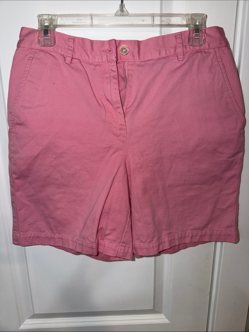 Lauren Ralph Lauren Pink Cotton Bermuda Shorts